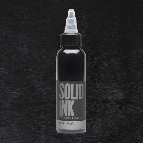 Solid Ink Lining Black – Grey Wash