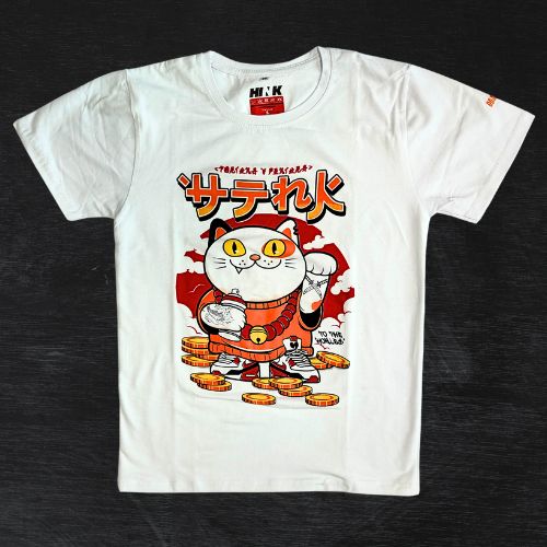 Hink Camiseta Maneki Neko