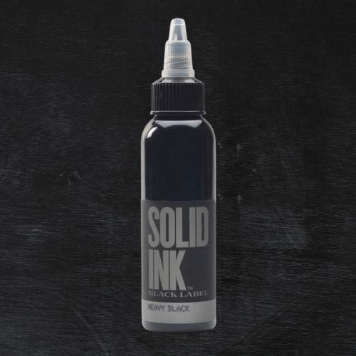 Solid Ink Heavy Black - Grey Wash