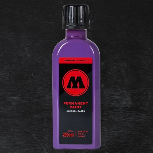 Molotow Permanent Paint Alcohol Refill 200ml Purple