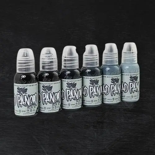 World Famous Ink Pancho Pastel Grey Set 1oz