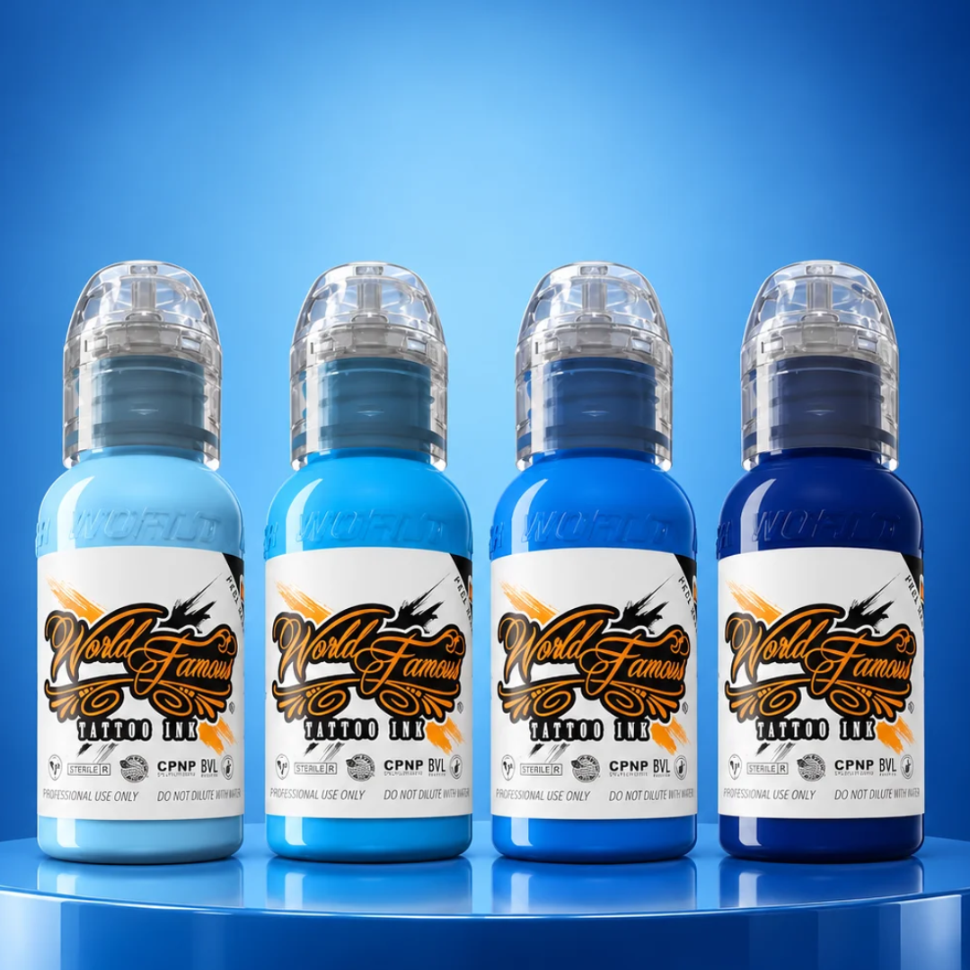 World Famous Ink Azules
