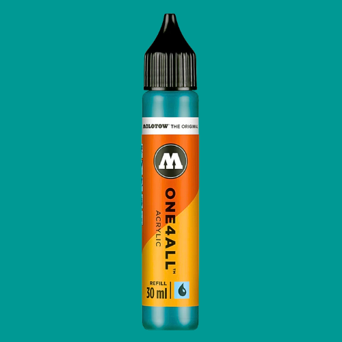 Recarga Molotow One4All Azul Lagoa 206 30ml