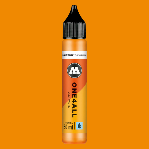Recarga Molotow One4All SLIDER Laranja Claro 240 30ml