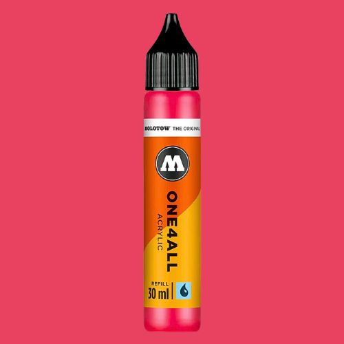 Molotow One4All Refill Antistatik Neon Red Fluo 262 30ml