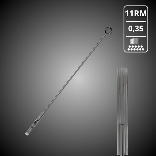 Agujas Varilla 11RMM 0,35 50Uds