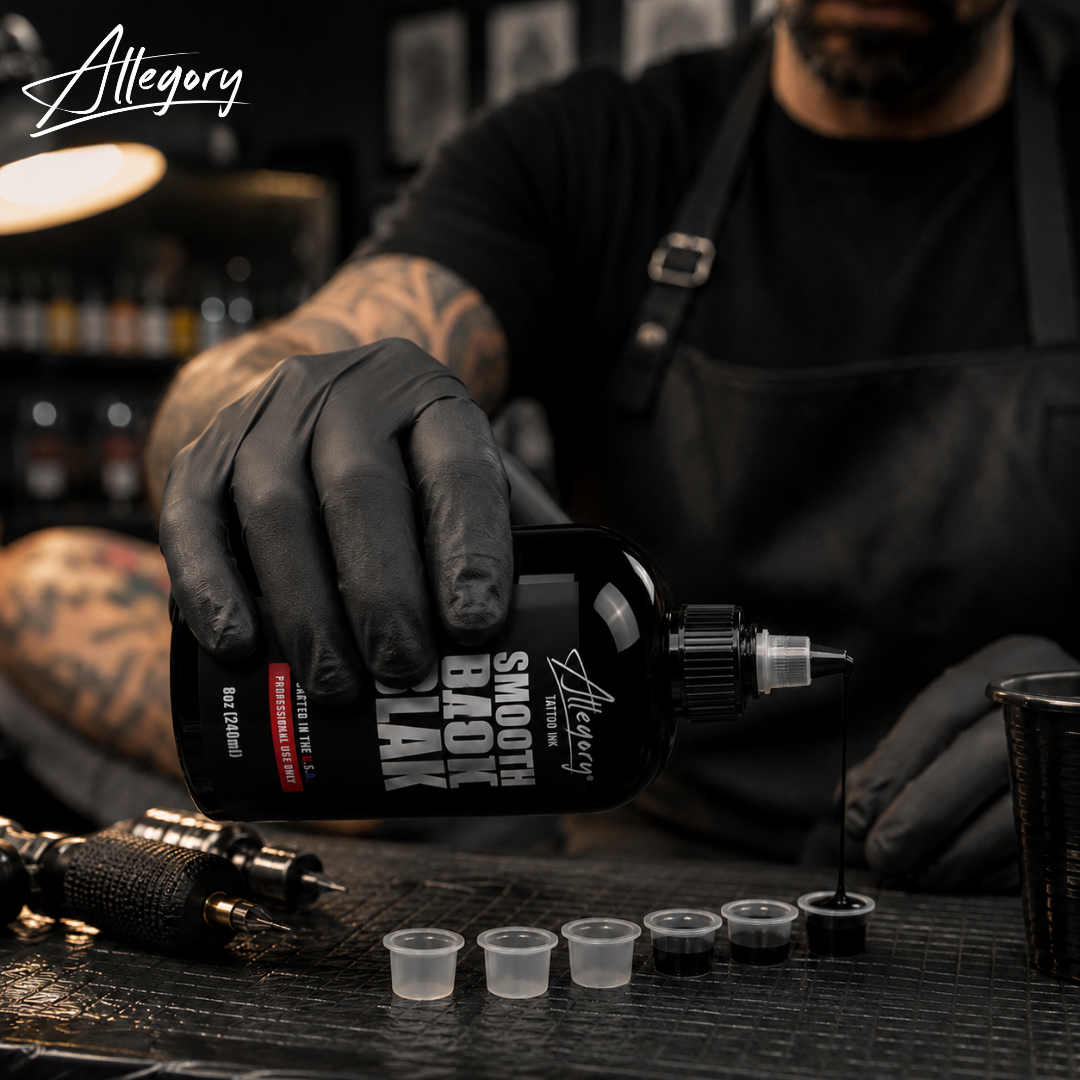 Allegory Ink Smooth Blak 240ml