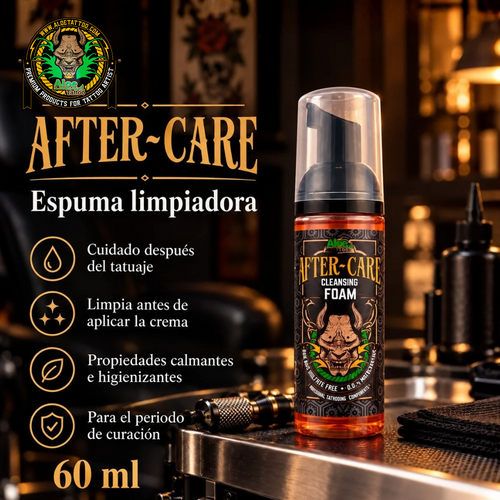 Aloe Tattoo Foam Aftercare 60ml