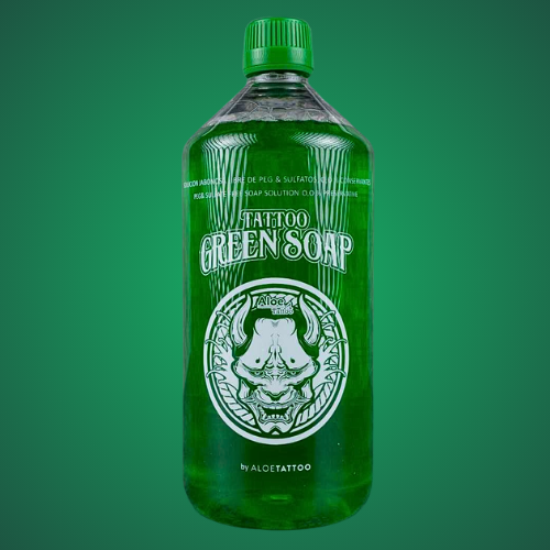 Aloe Tattoo Green Soap