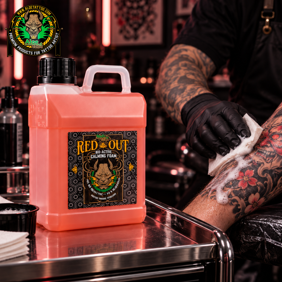 Tatuagem de Aloé Vermelha