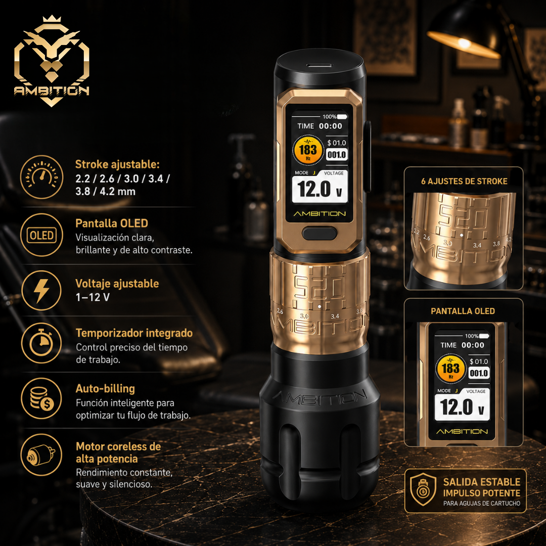 Ambition Soldier Pro 520 Gold