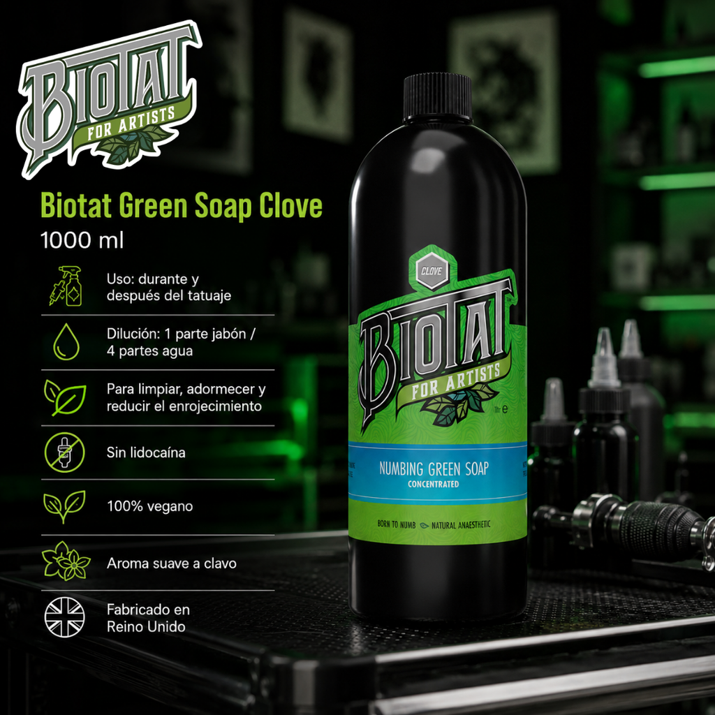 Biotat Anesthetic Green Soap
