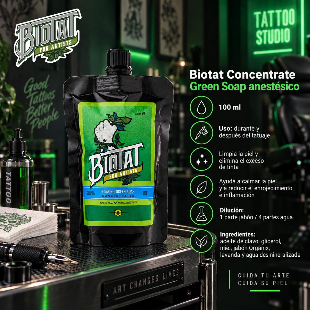 Sabonete anestésico verde Biotat