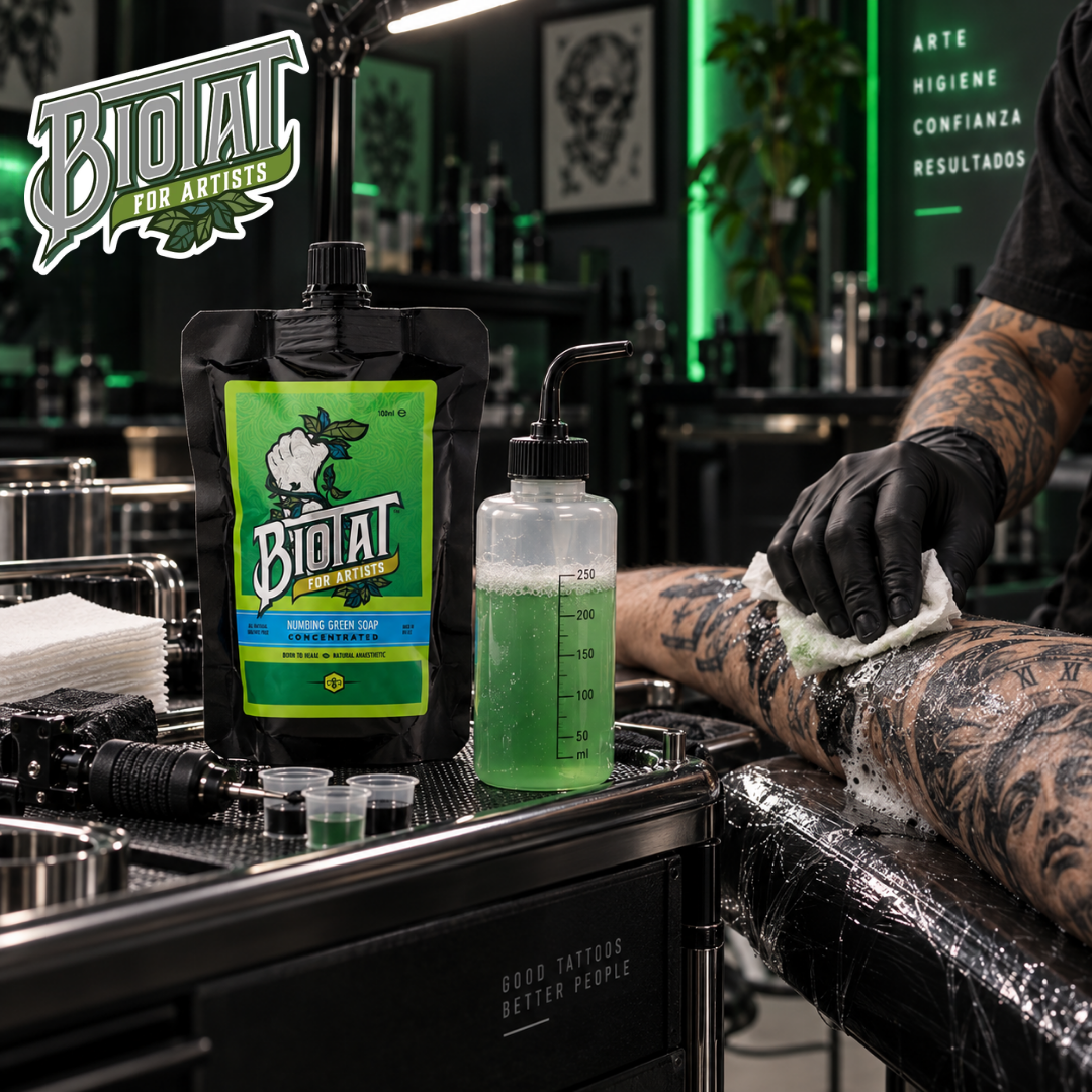 Sabonete anestésico verde Biotat