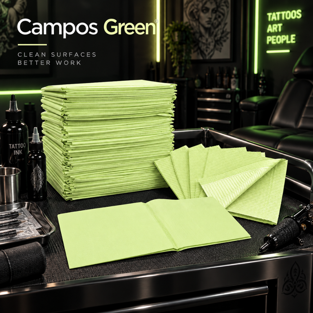 Campos No Estériles Green 50Uds