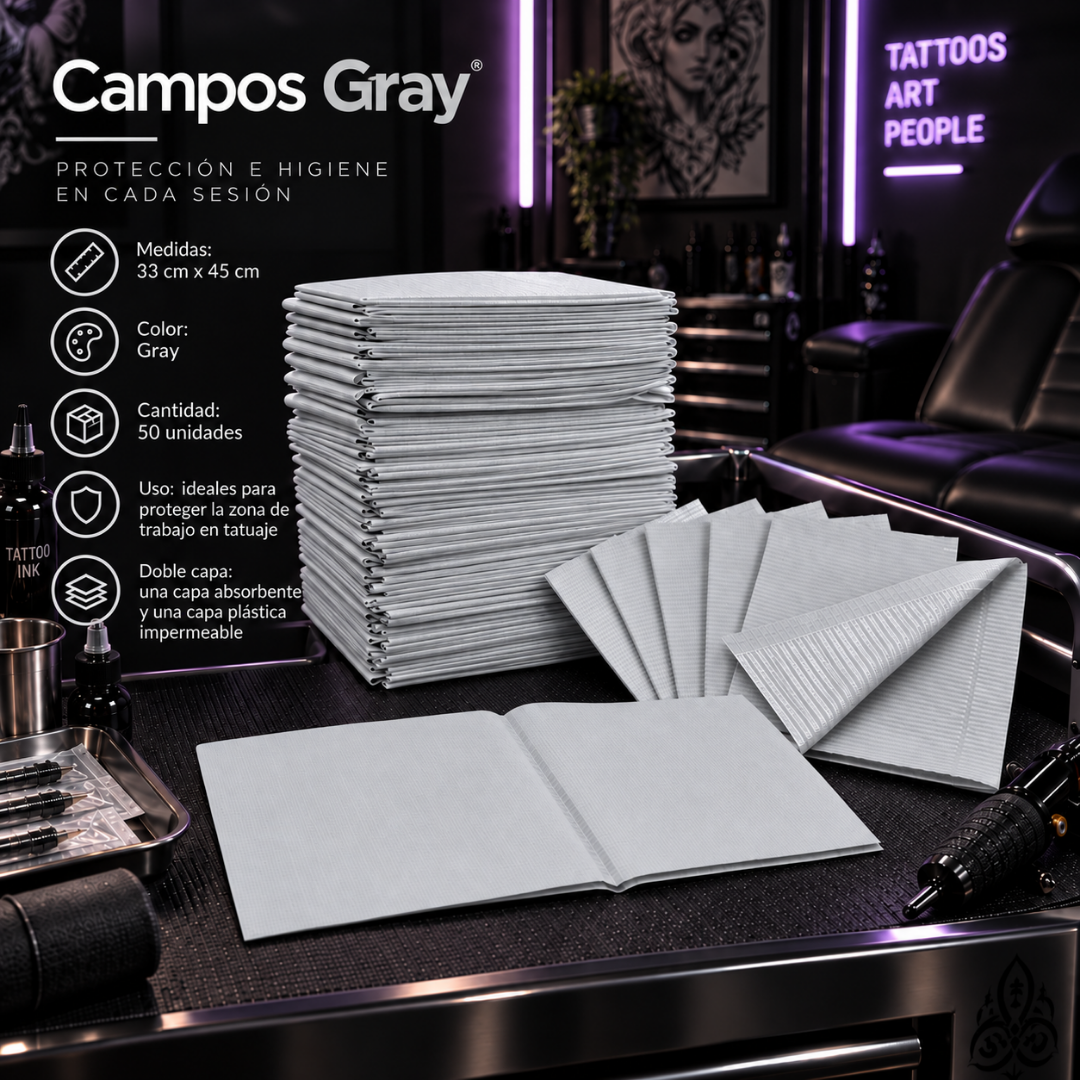 Campos No Estériles Grey 50pcs.