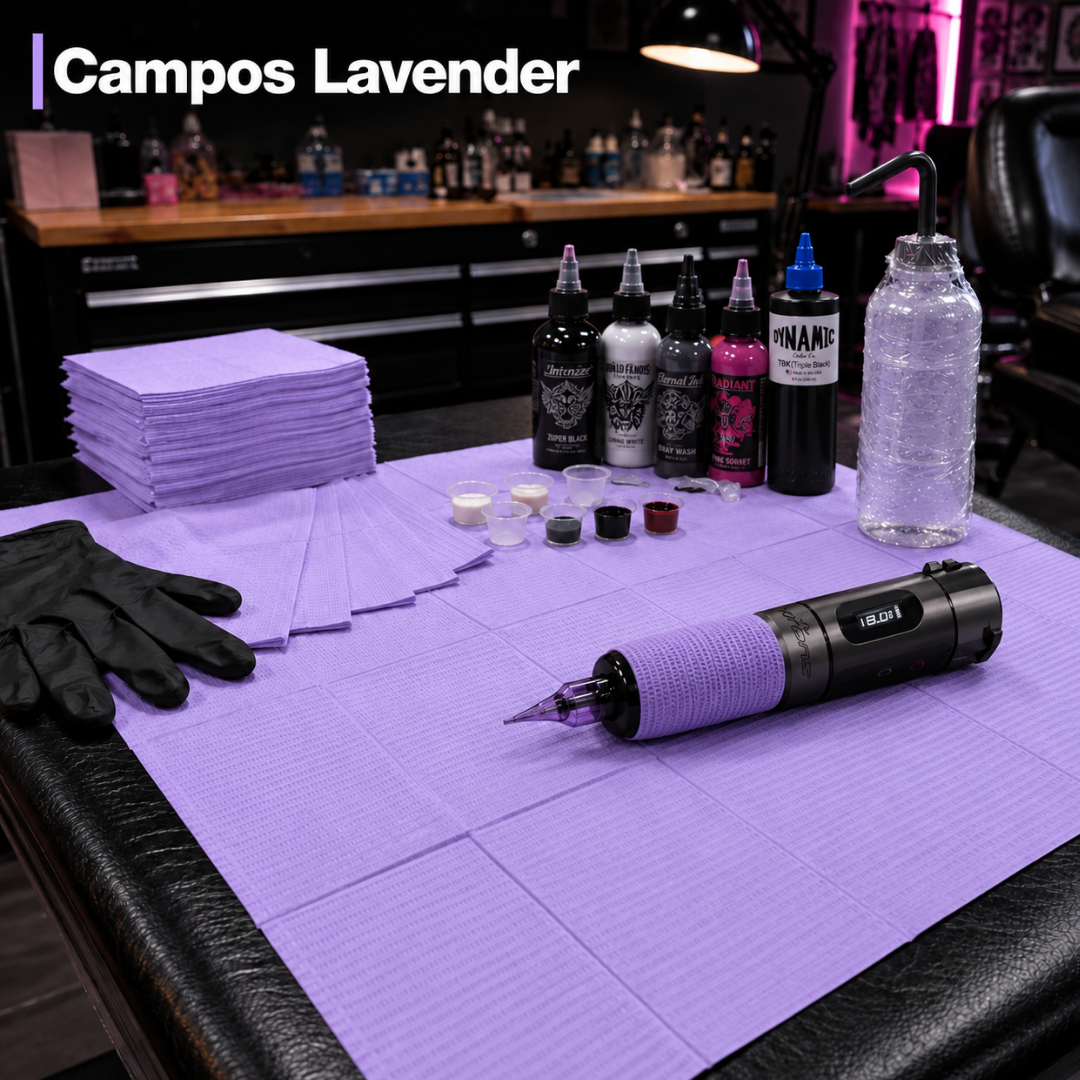Campos No Estériles Lavender 50Uds