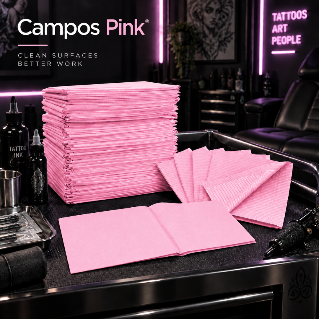 Campos No Estériles Pink 50Uds
