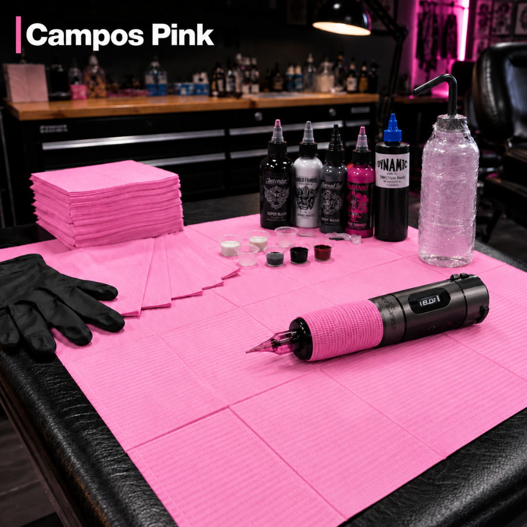 Campos No Estériles Pink 50Uds