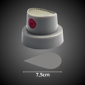 Cap AKA Trazo de 1,6cm a 7,5cm