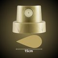 Cap Astro Fat Gold 5cm a 15cm