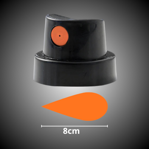 Cap Fat Orange 5cm a 8cm