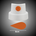 Cap Fat Orange Montana Colors 5cm a 8cm