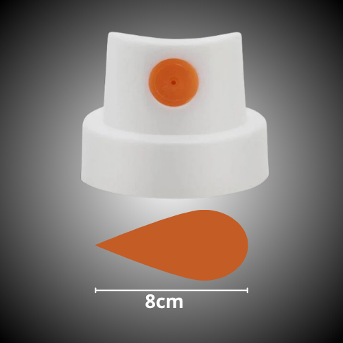 Cap Fat Orange Montana Colors 5cm a 8cm