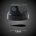 Cap Skinny Negro 1cm a 1,5cm
