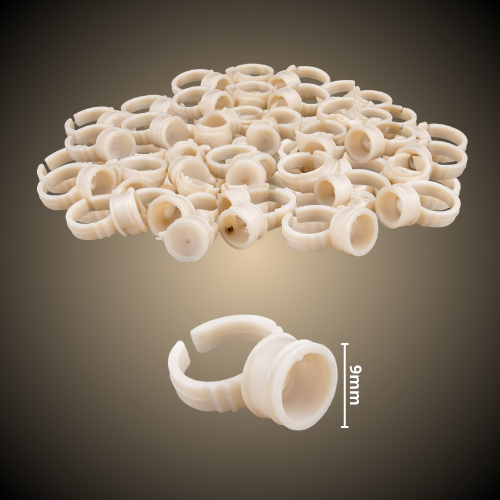 Caps Anillos Silicona 9mm 100 Unidades