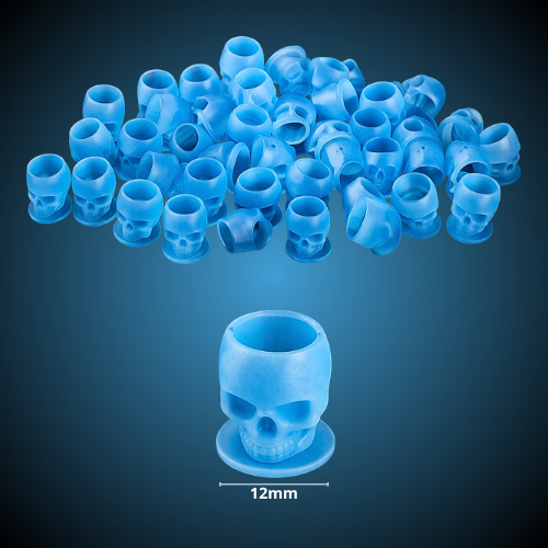 Tatuagem de caveira com boné - 200 unidades