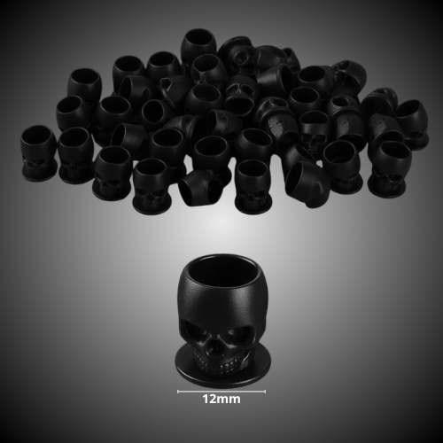 Tatuagem de caveira com boné - 200 unidades