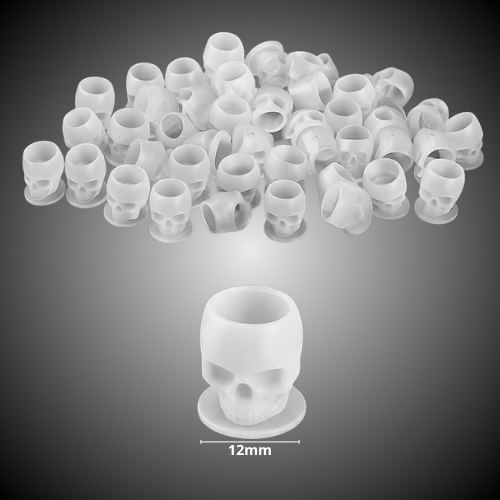 Tatuagem de caveira com boné - 200 unidades