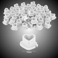Caps Tattoo Corazón White 200uds