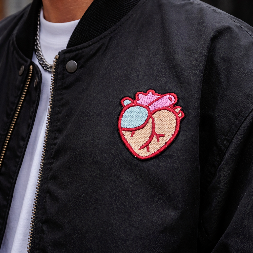 Autocolante coração Hink