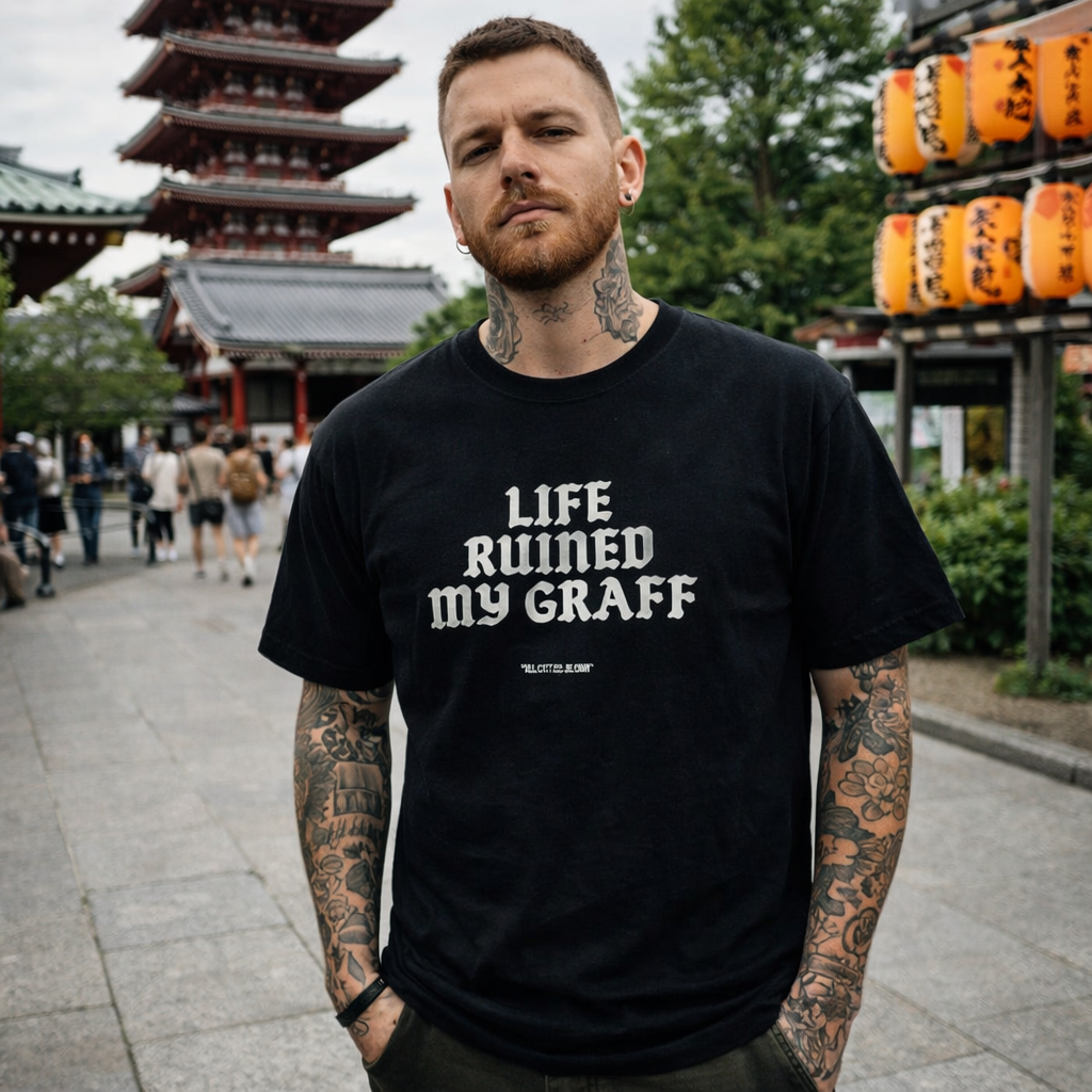 Montana Colors Camiseta Life Ruined My Graff