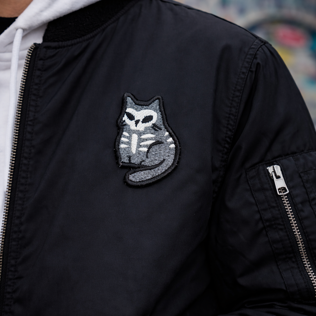 Hink Patch Cat Skeleton