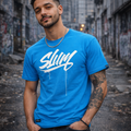 Slum Wear Camiseta Slum Tag Blue