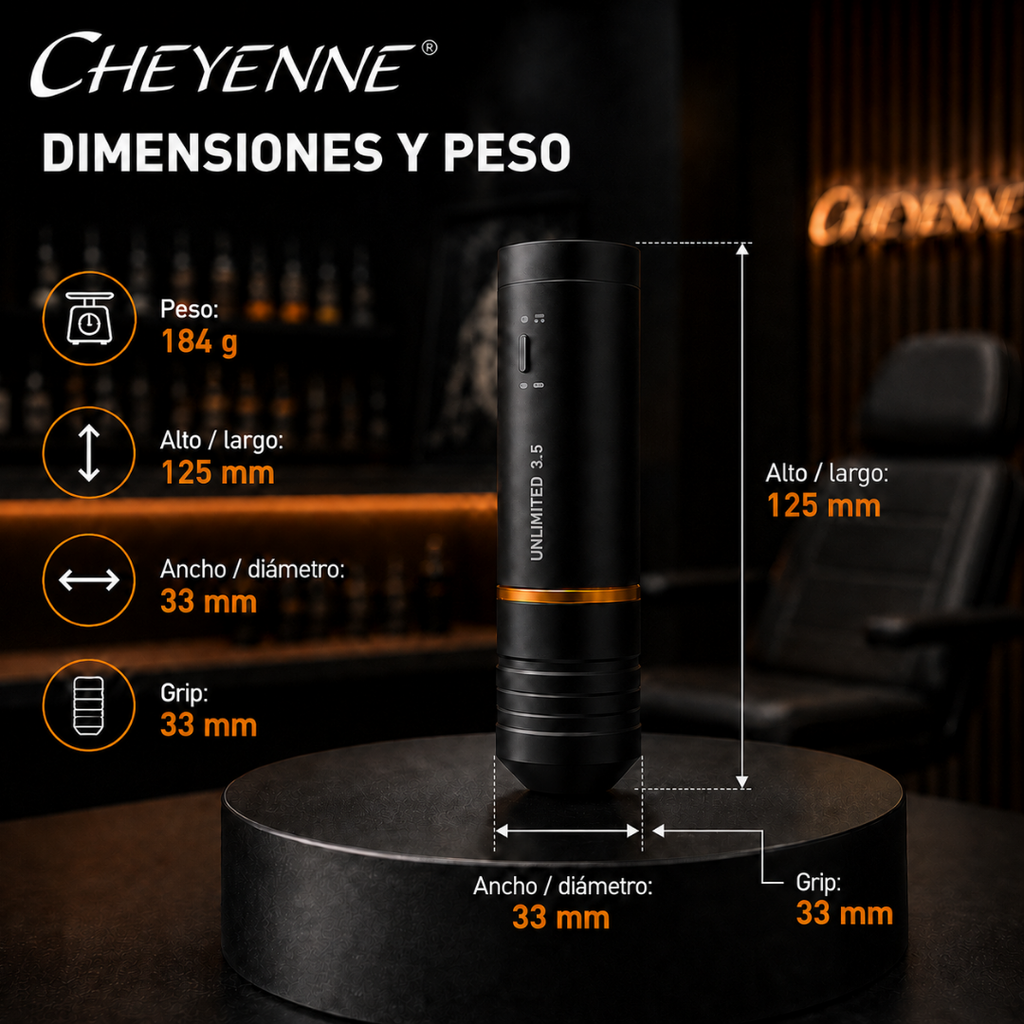 Cheyenne Sol Nova Unlimited 3,5mm