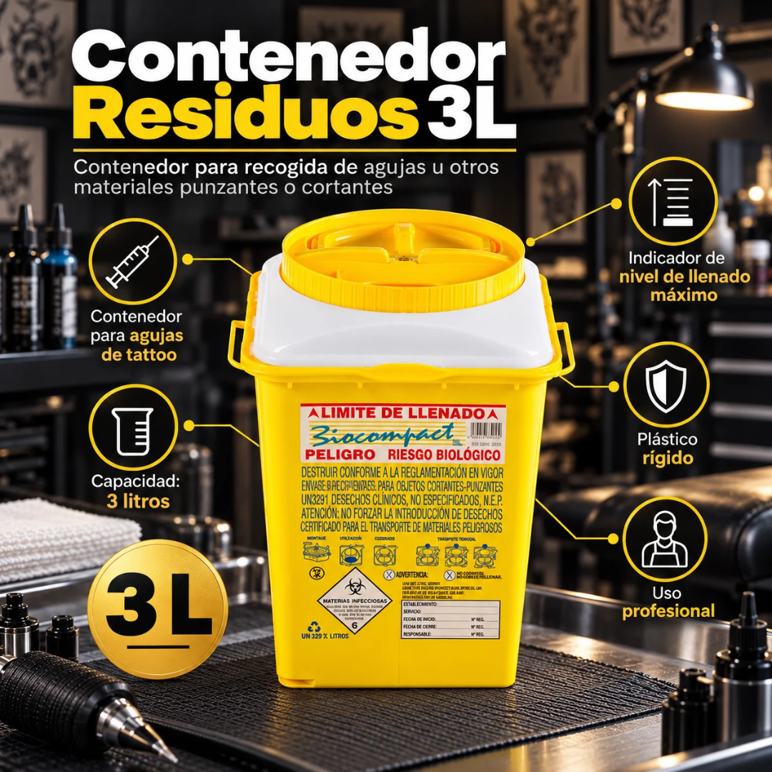 Contenedor Residuos 3L