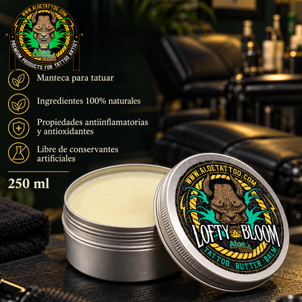 Tatuagem de Aloe Lofty Bloom