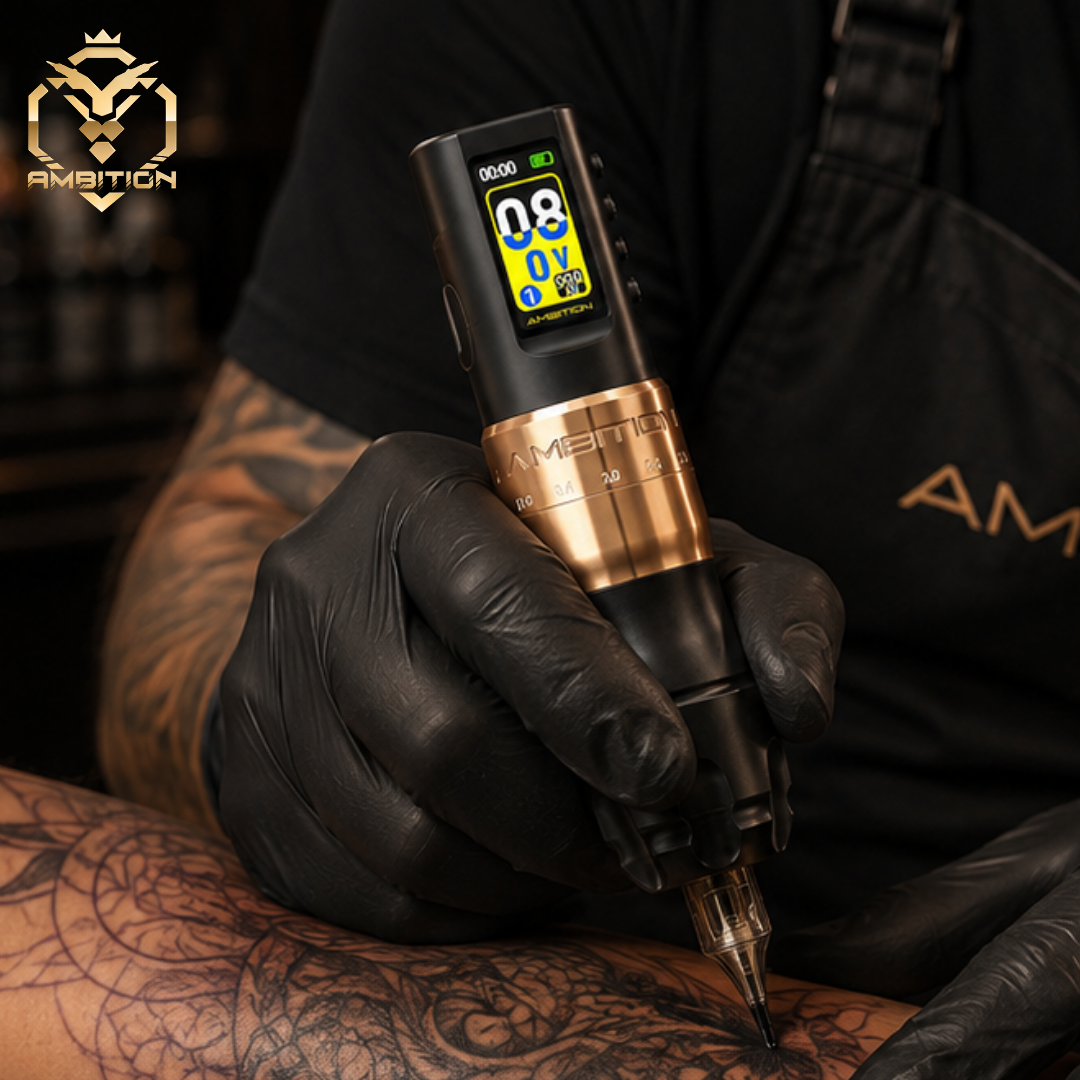 Ambition C3 Profesional Tattoo Machines Stroke Ajustable 2,0-4,2mm
