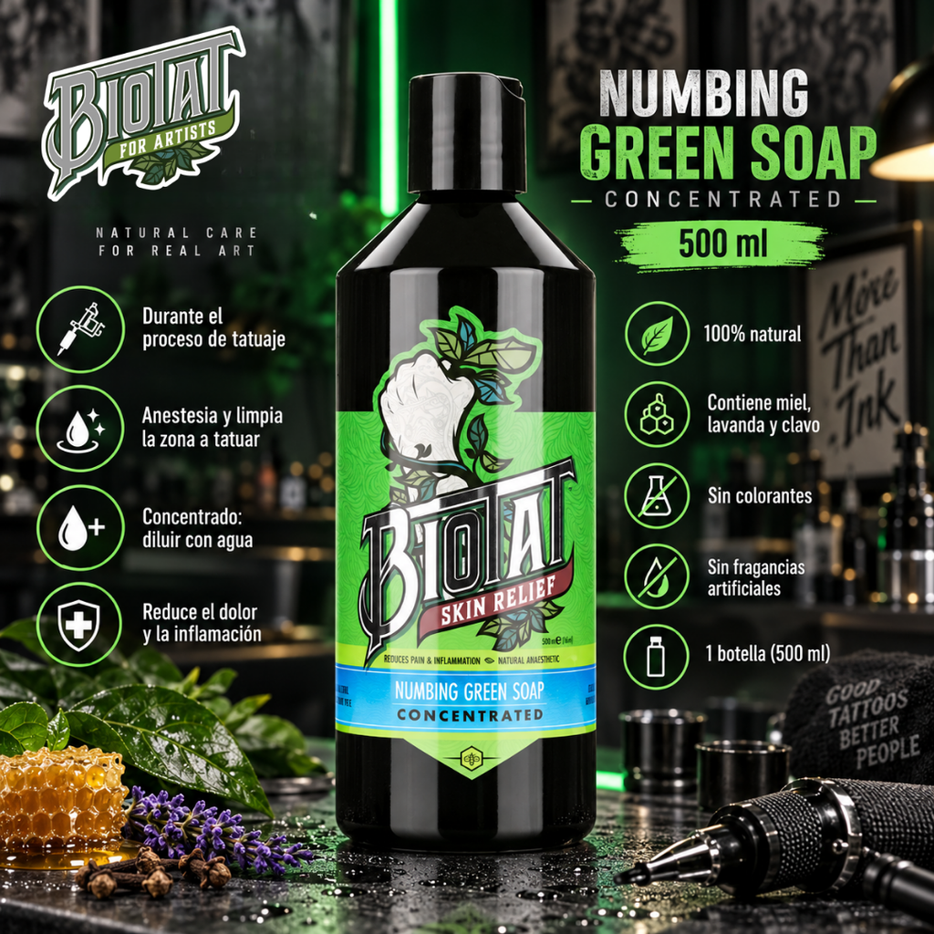 Sabonete anestésico verde Biotat