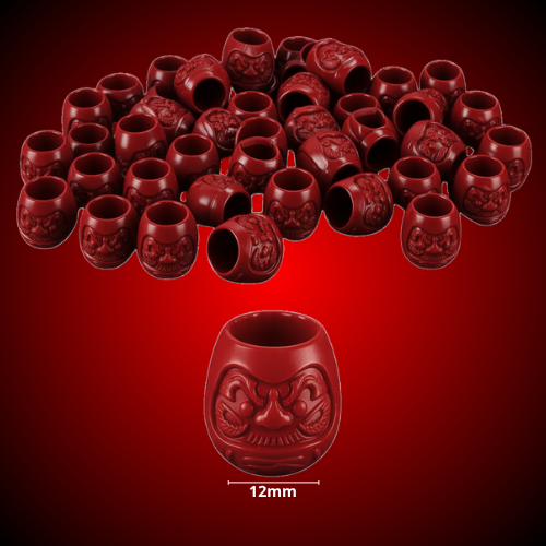 Tatuagem de boné Daruma 200 unidades