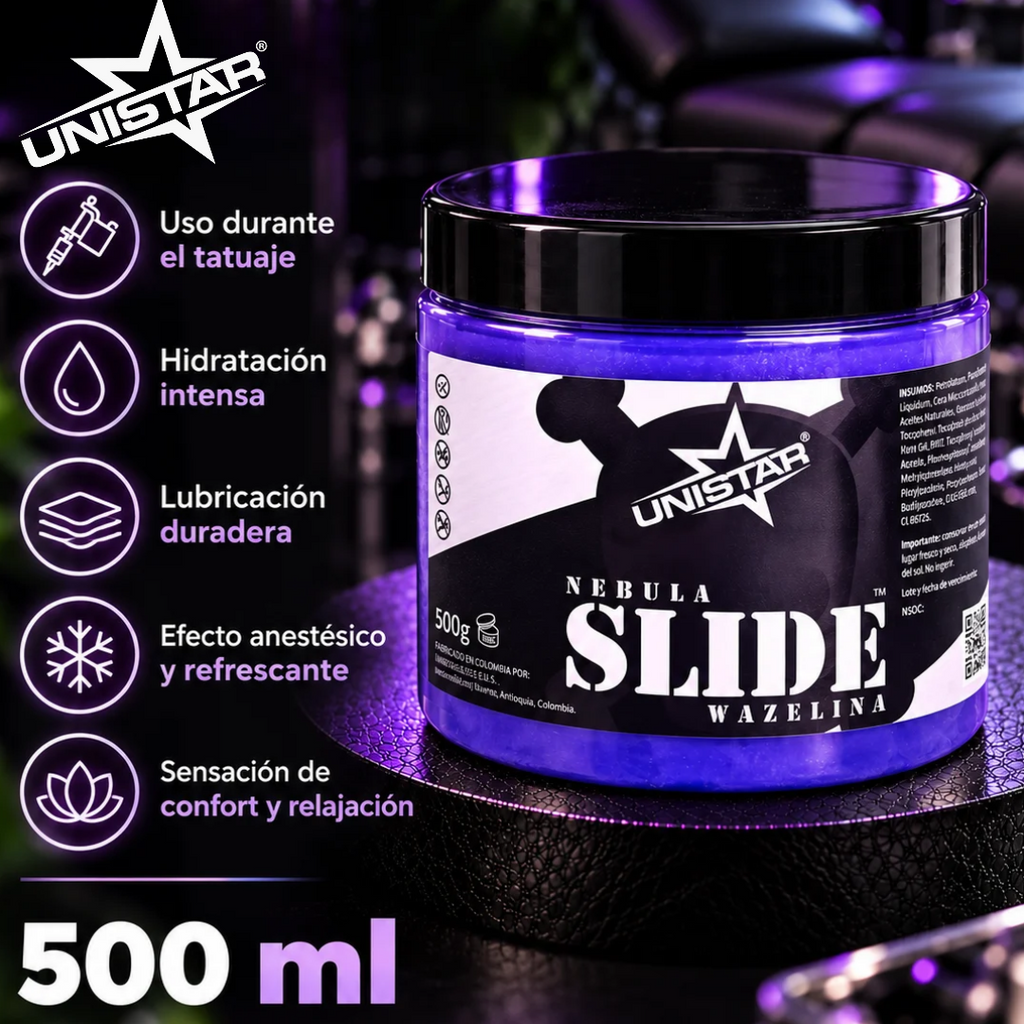 Anestésico Unistar Nebula Slide 500g