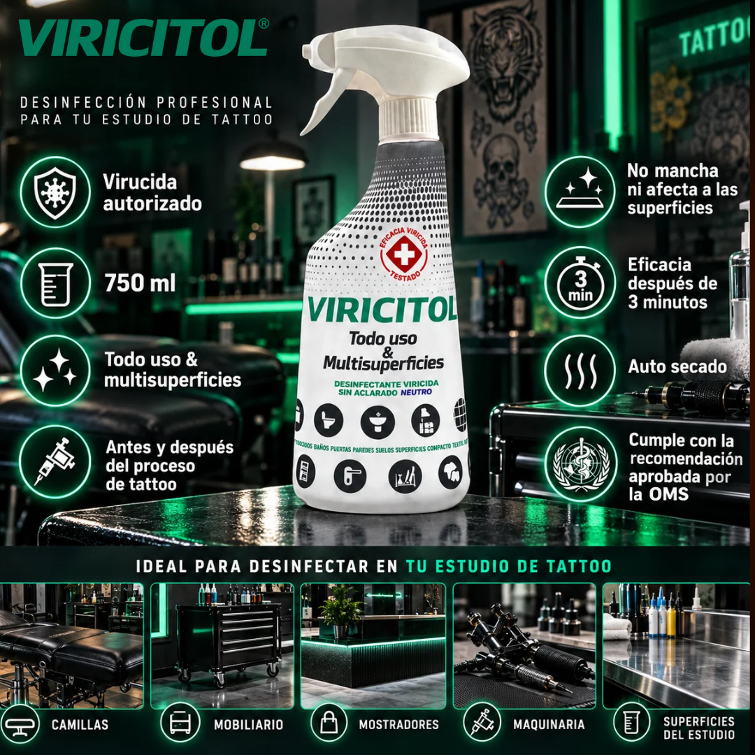Spray desinfetante Viricitol