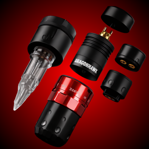 Dragonhawk L3 Rojo Stroke Ajustable  2,4mm a 4,2mm
