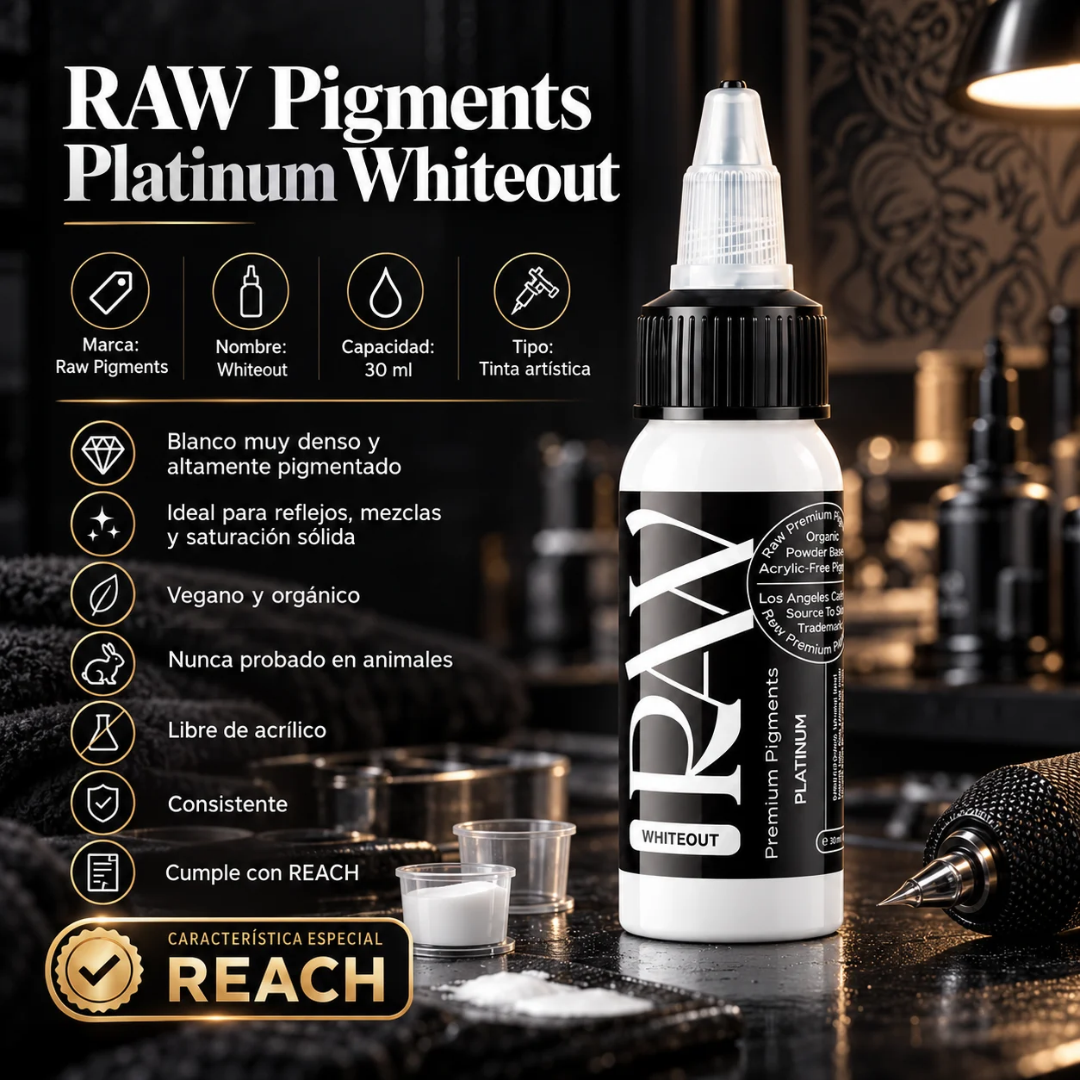 Raw Pigments Platinum Whiteout 30 ml