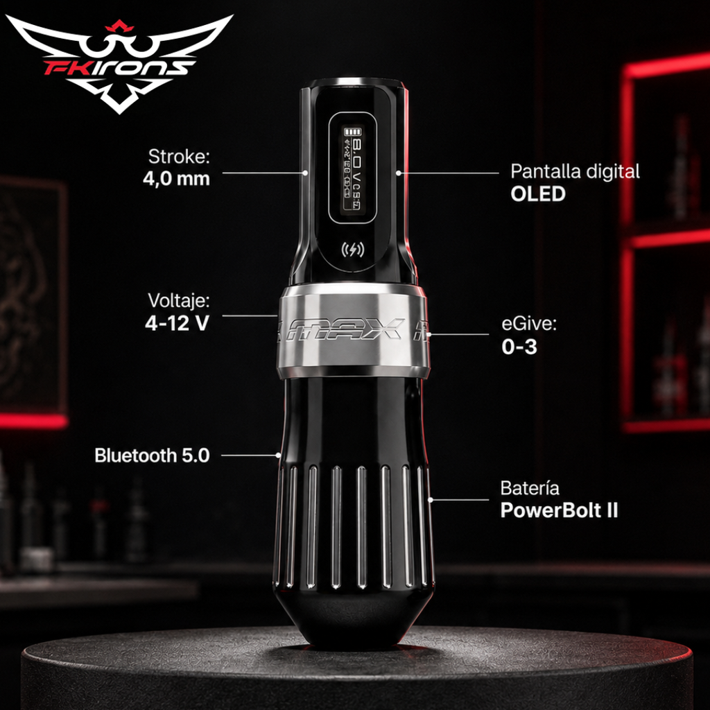 FK Irons Flux Max Darksaber 2x PowerBolt ll 4.0mm