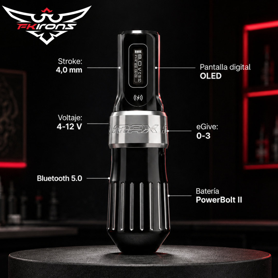 FK Irons Flux Max Darksaber 2x PowerBolt ll 4.0mm
